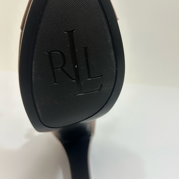 Lauren Ralph Lauren Brown Heels with Strap size 7.5 - Picture 8 of 12